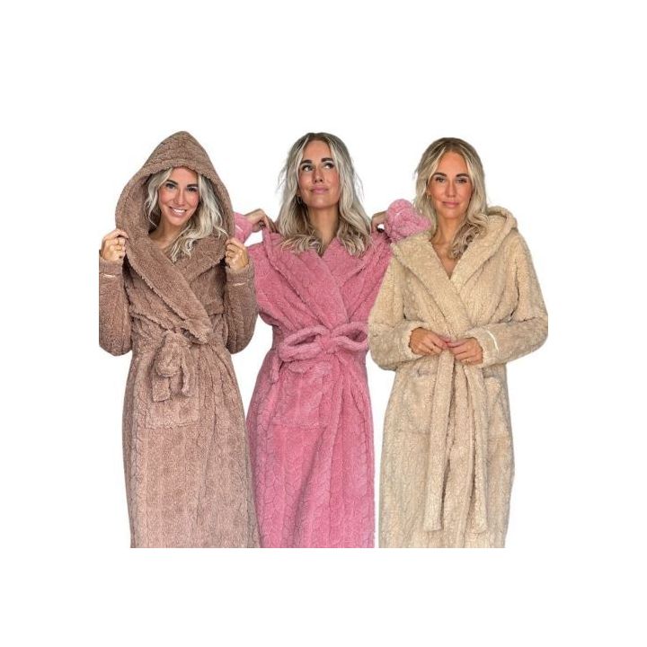 Badjassen met bijzondere texturen