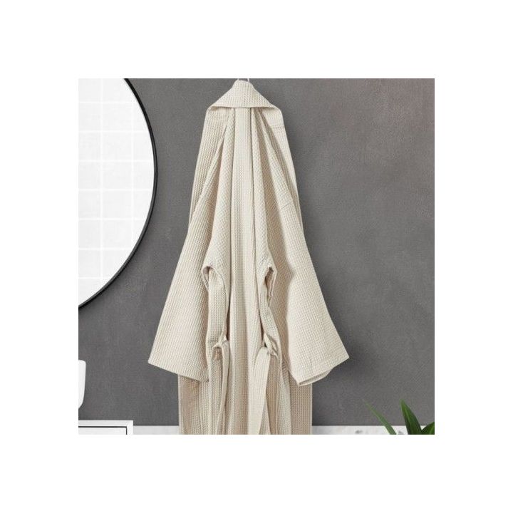 Beige badjassen: relaxed voor je ogen