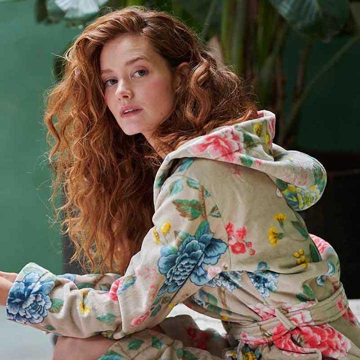 Katoenen badjassen en handdoeken wassen