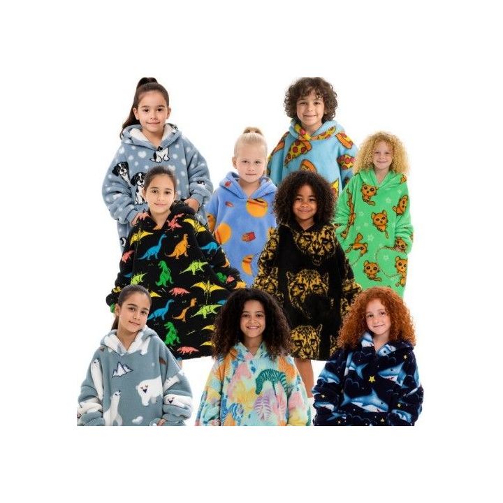 Kinderbadjassen in de winter