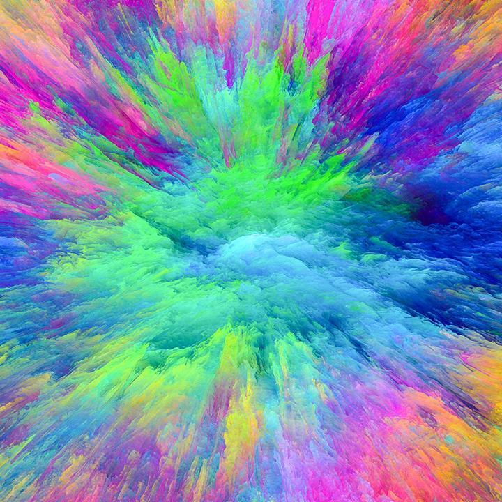 kleurrijke badjassen