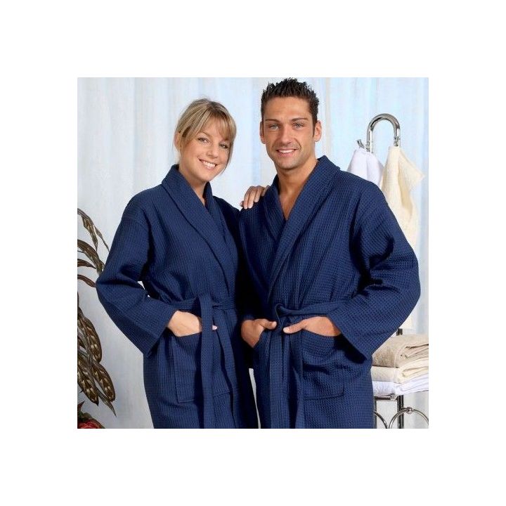 Lichtgewicht badjas in de sauna