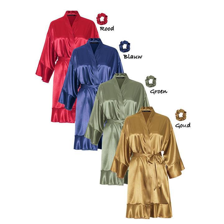 Nieuwe kimono’s Satin Luxury