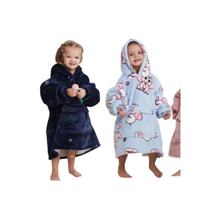 Warme kinderbadjassen voor de herfst