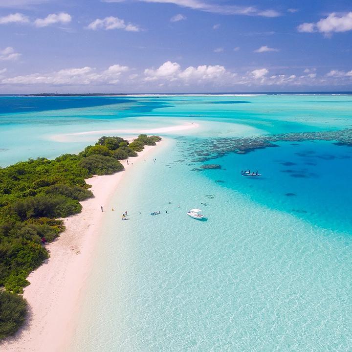 zomer warm koud land