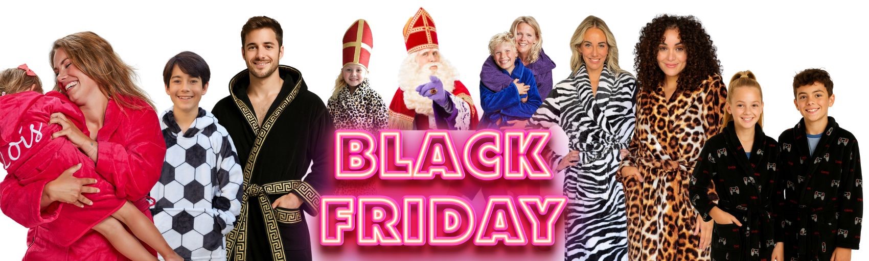 Badjas kopen tijdens Black Friday bij Badjasparadijs!