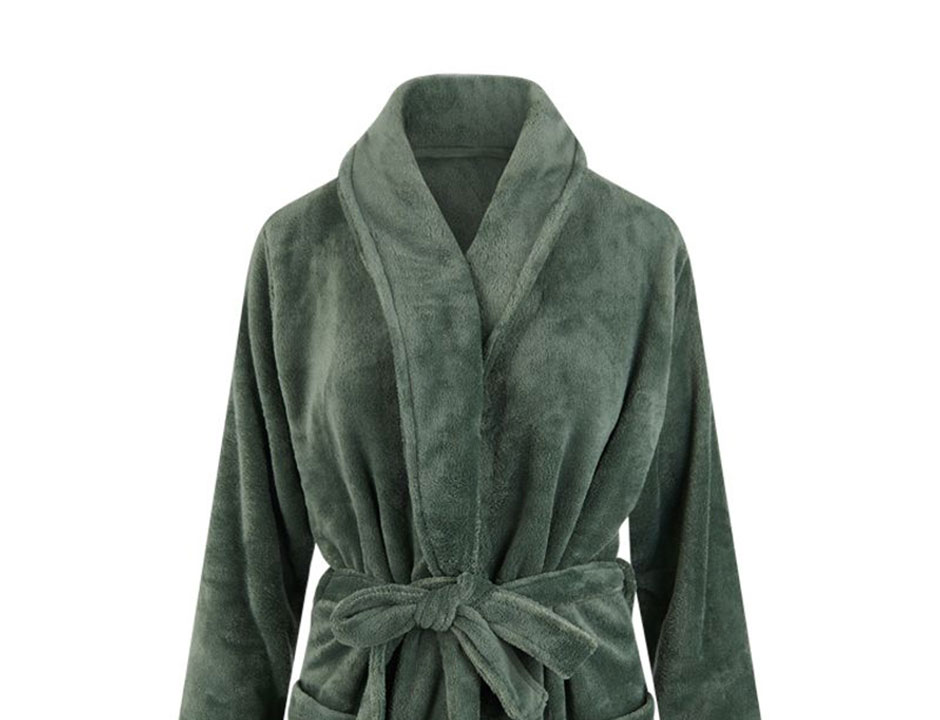 Relax Company badjas in groen of wit