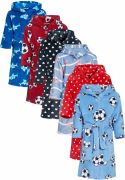 playshoes kinderbadjassen van fleece met capuchon