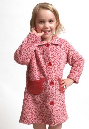 Vintage Roze Badjas Baby Girl Pink Badjas Gewatteerde Roze Badjas Kleding Meisjeskleding Pyjamas & Badjassen Jurken 