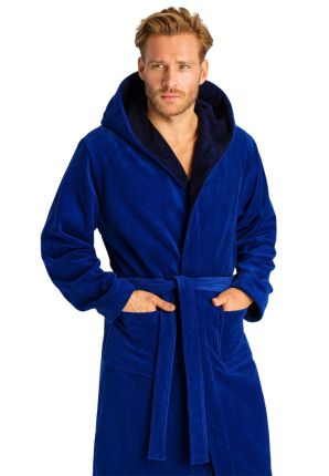 Royal badjas met capuchon