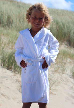 Kinderbadjas met capuchon
