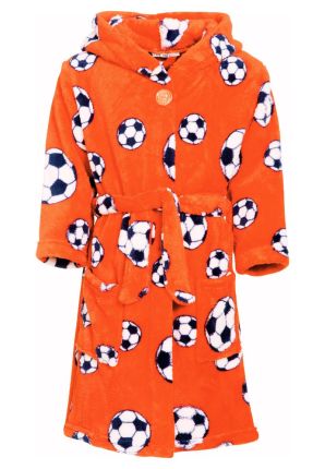 Voetbal badjas kind - oranje