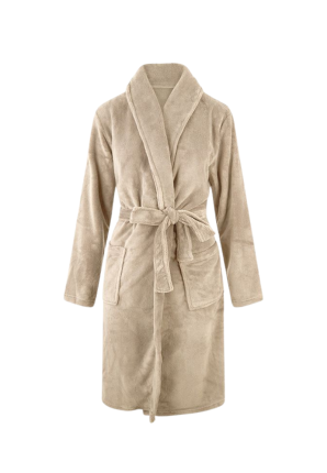 Zand kinderbadjas fleece - Relax Company