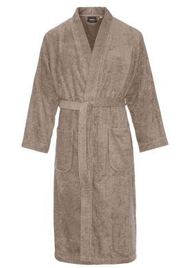 Kimono badstof katoen – taupe