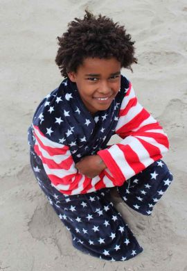 Kinderbadjas amerikaanse vlag