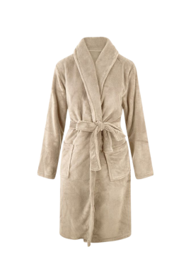 Zand kinderbadjas fleece - Relax Company