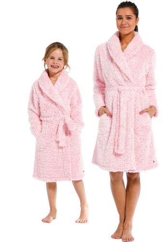 Dames tufted blush met hartjesprint en capuchon | voor dames met allure