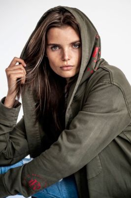 D-Robe badjas met capuchon - groen