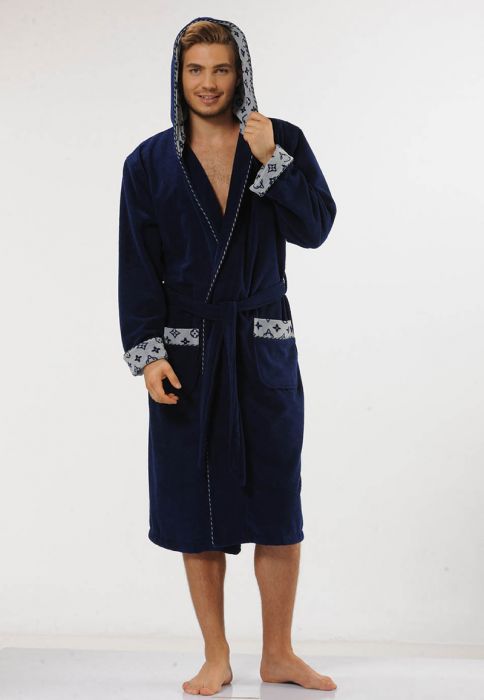 Morgenstern DANIEL Heren Badjas - Luxe Comfort in Grijs