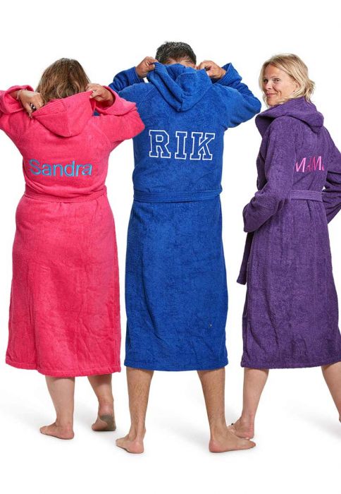 HUGO Badjas met capuchon dames Dressing_Jurk