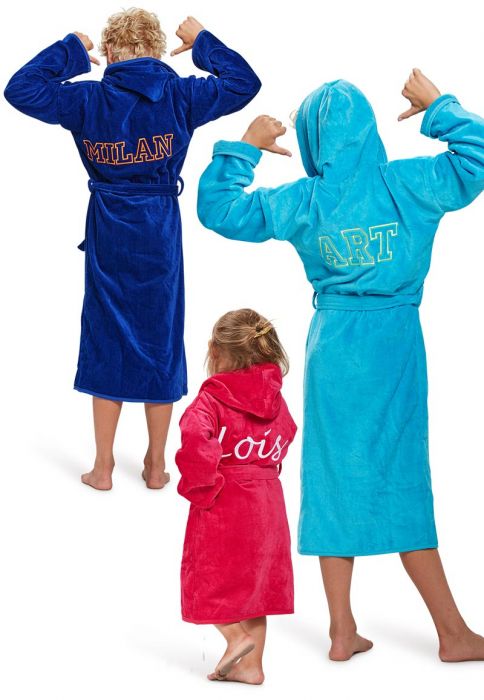revolutie eeuw Behoren kinder badjas met naam - badjassen voor kinderen