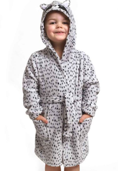 lobby vanavond Maak los Kinderbadjas wasbeer met oortjes - kinderbadjassen online bij badjasparadijs