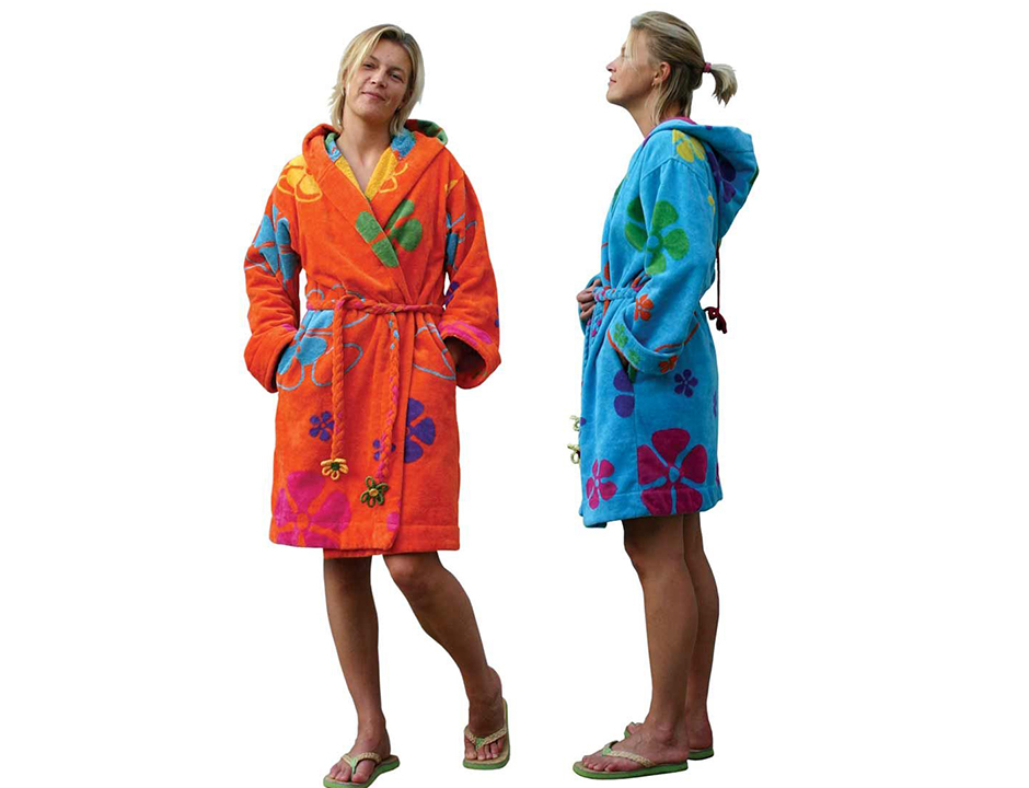 Dames badjas Sixtie's