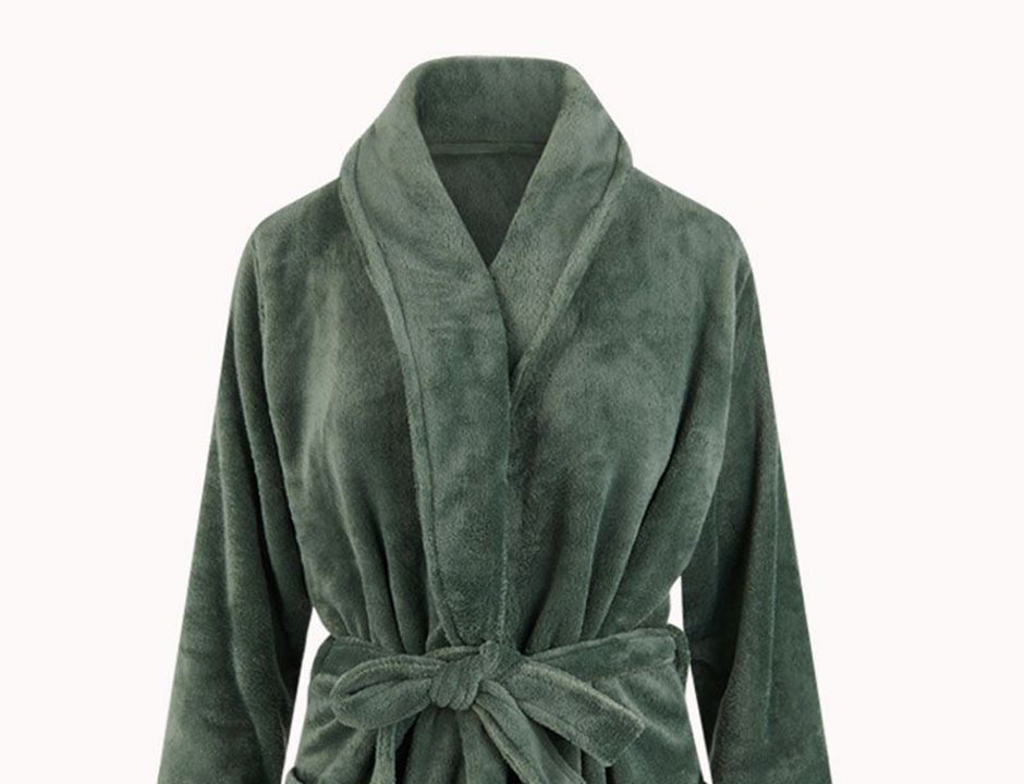 unisex-fleecebadjas-groen