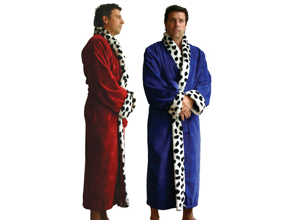 Funky badjas koningsmantel