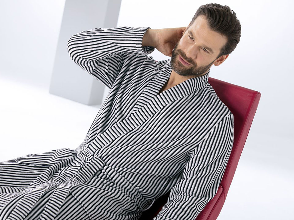 De herenbadjassen van Cawö