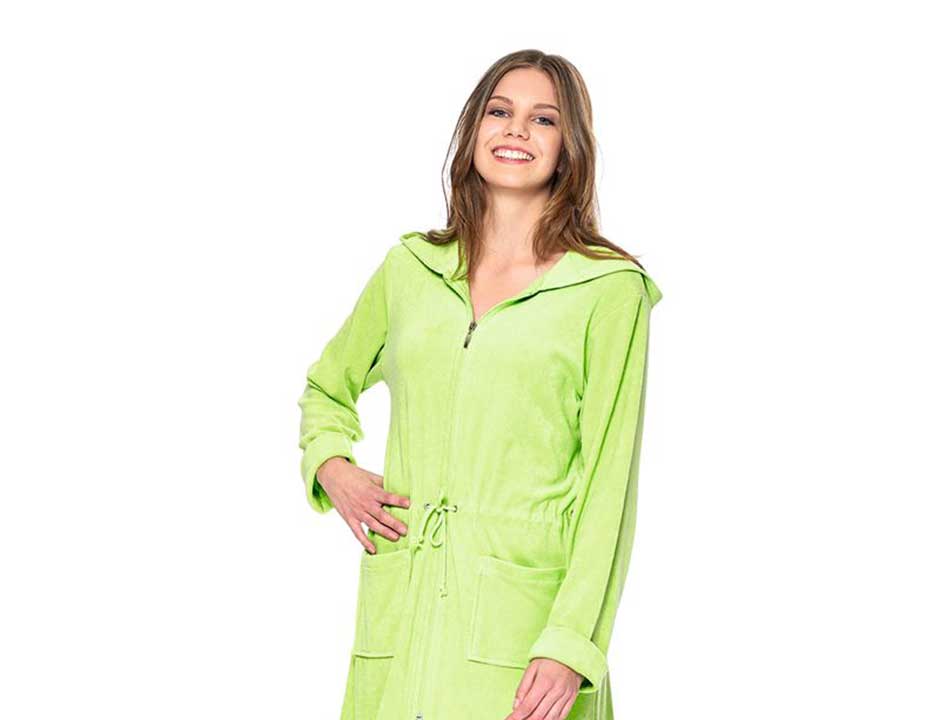 damesbadjassen met rits