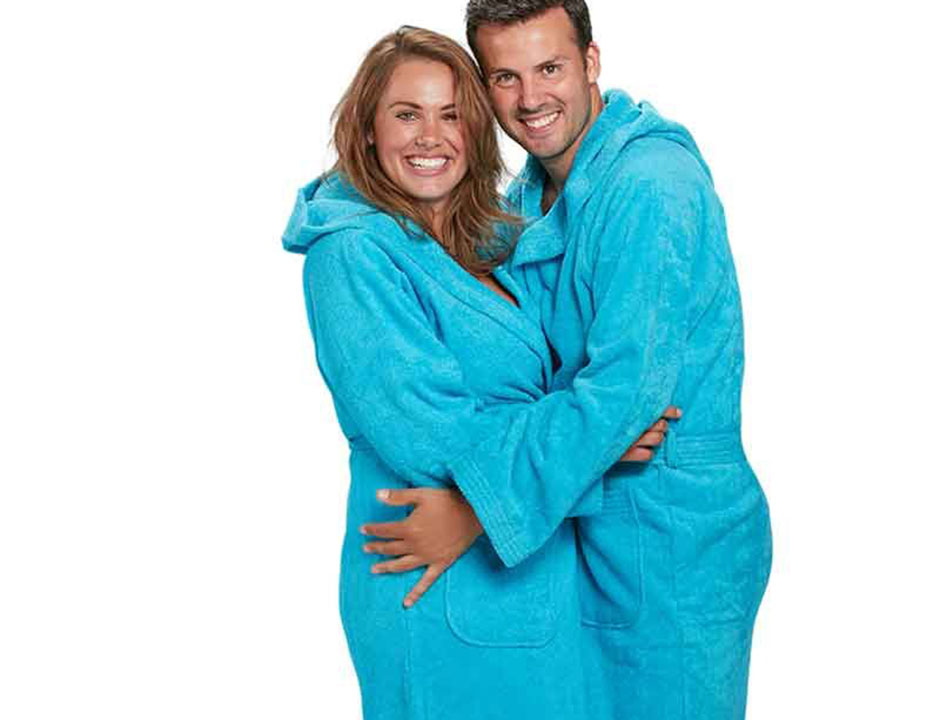 De nadelen van een  grote badjas