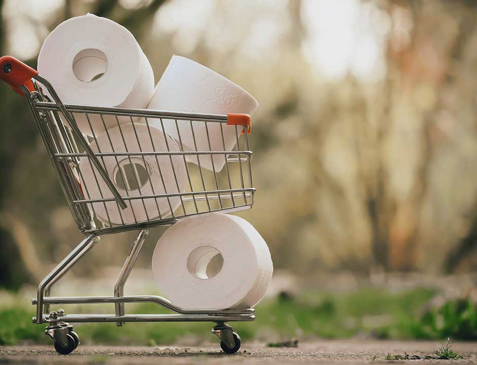 Nuttige objecten wc rol