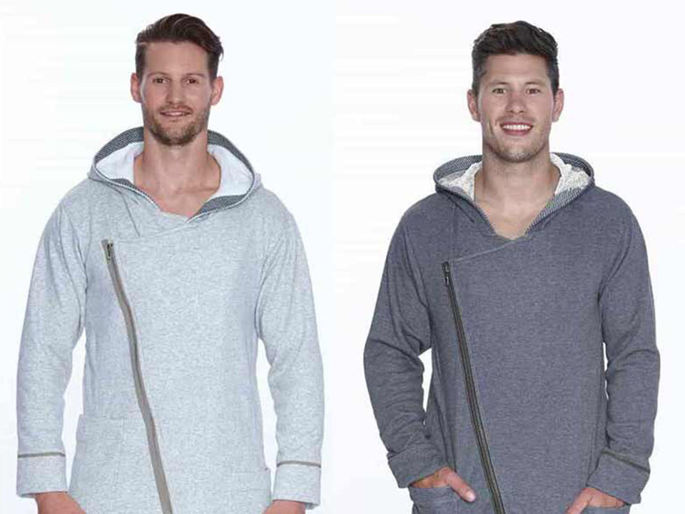 Stijlvol in de herenbadjas van Fynn Collection