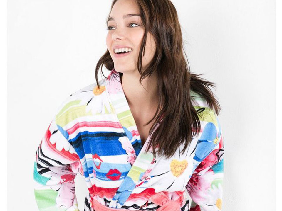 Vrolijke Desigual badjas