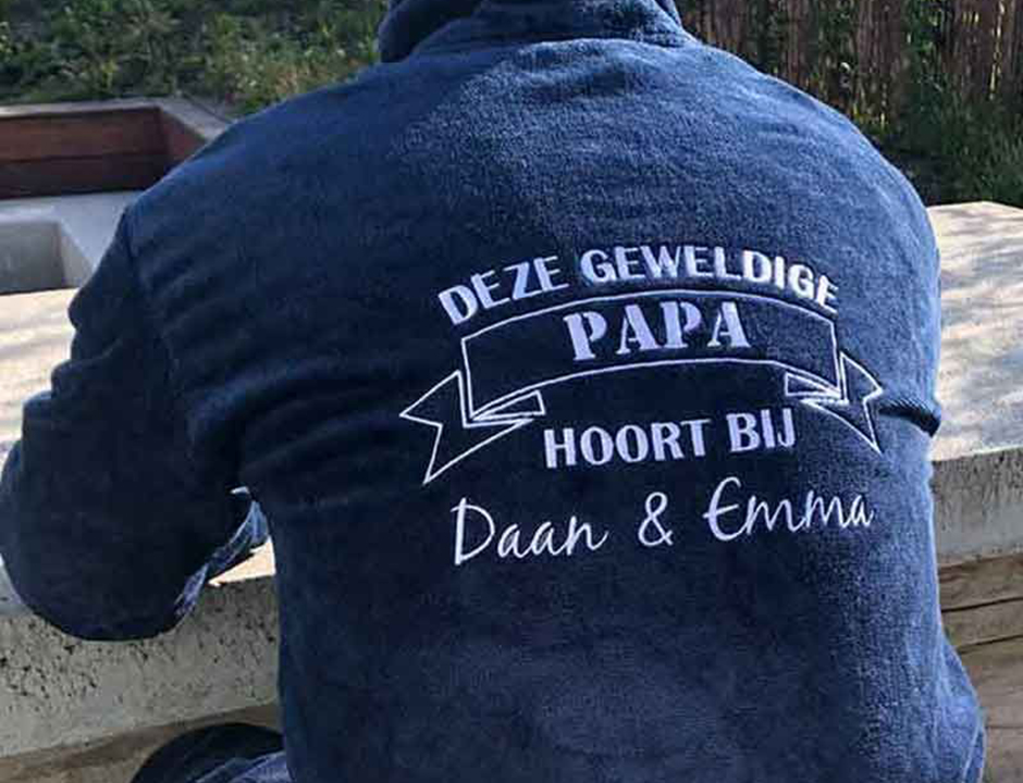 Badjas voor Vaderdag - Vaderdag Special