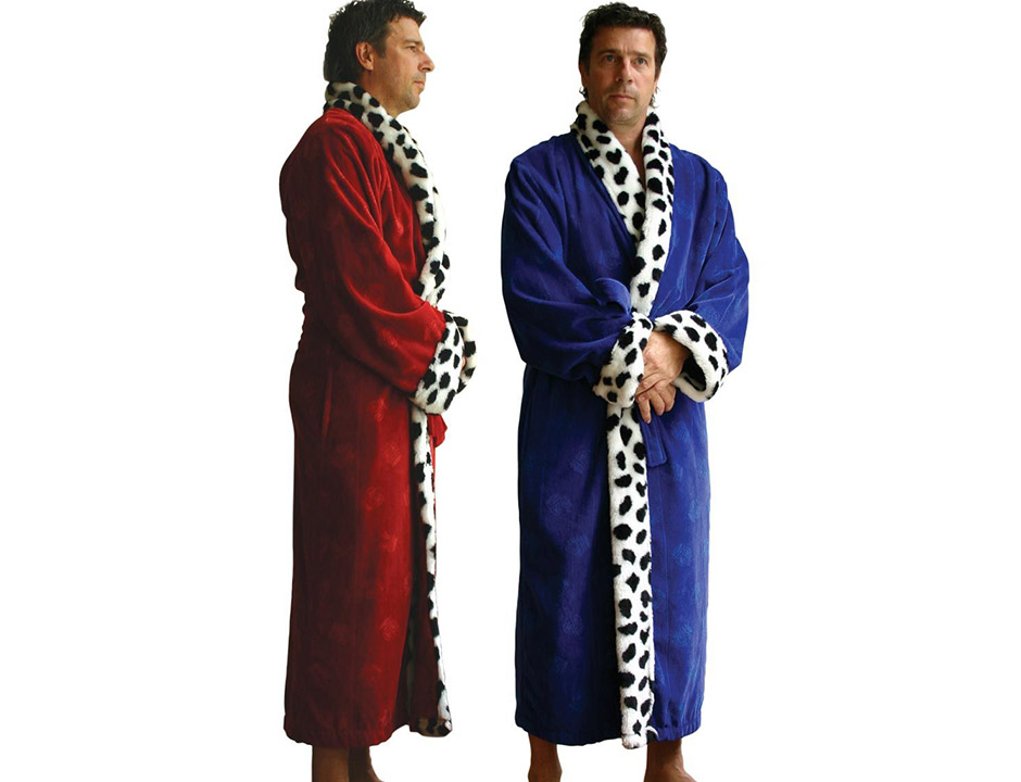 Funky badjas koningsmantel
