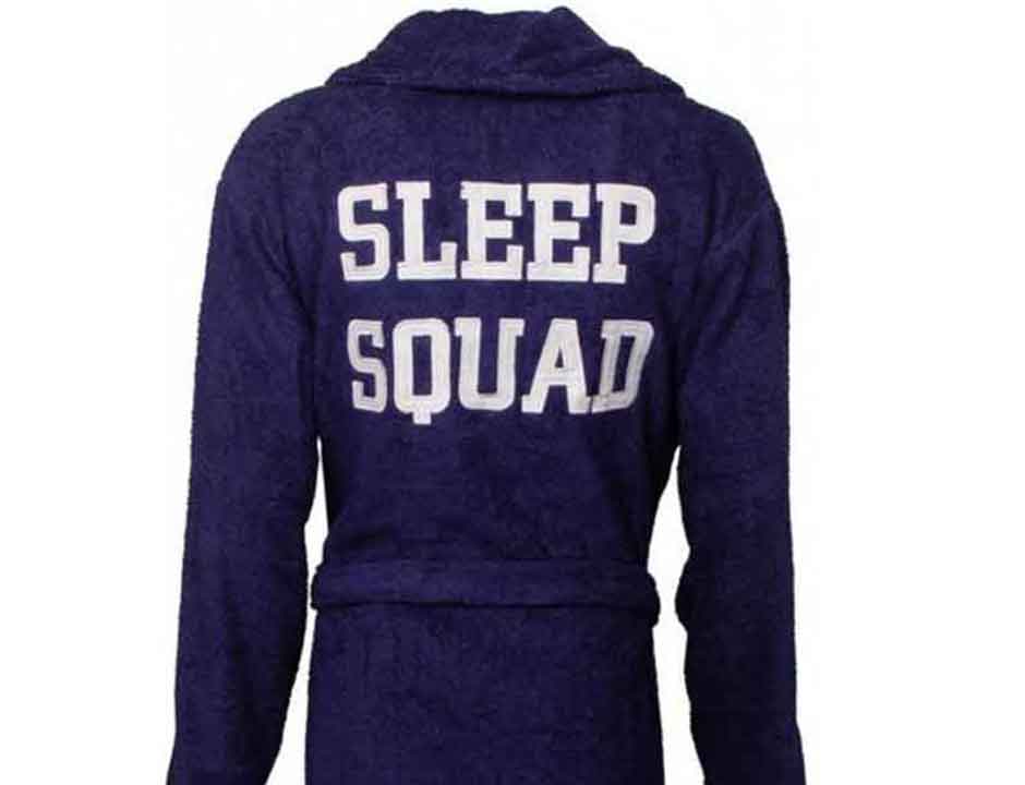 Blauwe badjas - Sleep Squad
