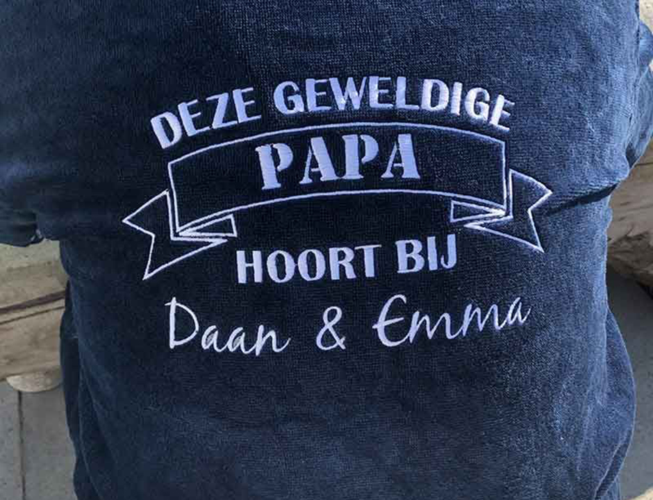 Badjas voor Vaderdag - Vaderdag Special
