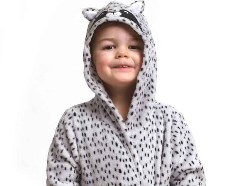 Badjassen met een gezichtje