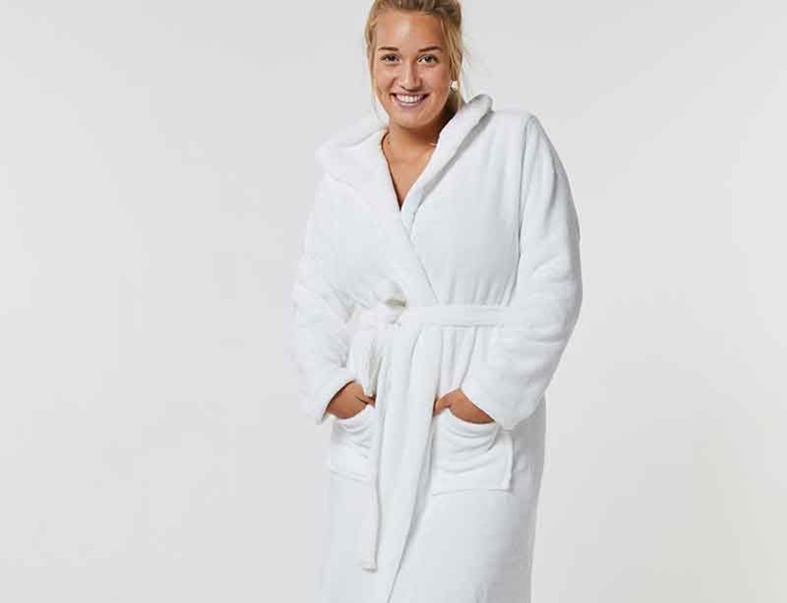 Vlazom Dames ochtendjas, flanel, zachte badjas warme badjassen met