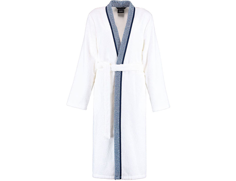 Cawo dames kimono wit badstof