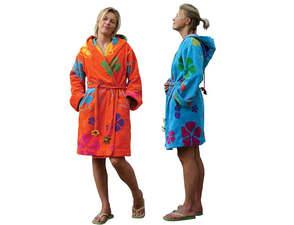 Dames badjas Sixtie's