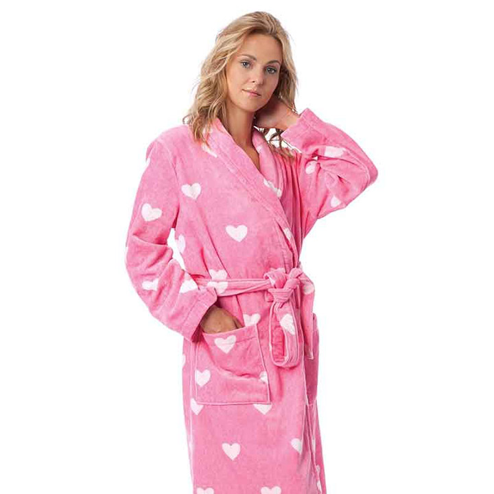 Ontspannen met je geliefde in een badjas
