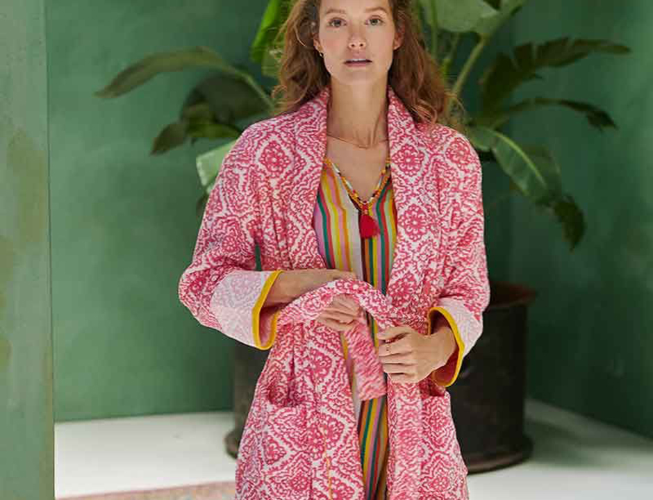 Dames badjas jacquard dessin - Pip Studio