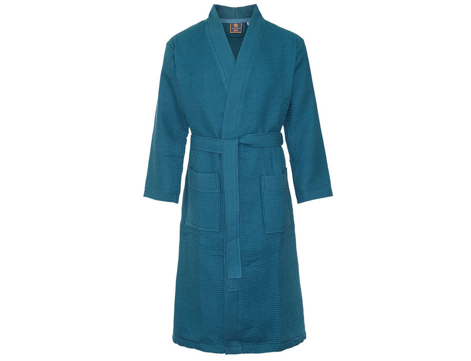 Petrol badjas pique - unisex
