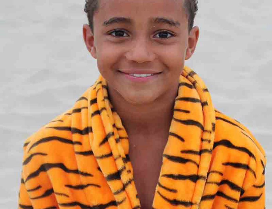 Kinderbadjas Tijgertje