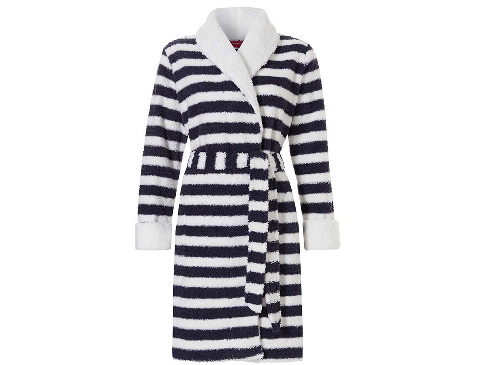 Rebelle damesbadjas streep