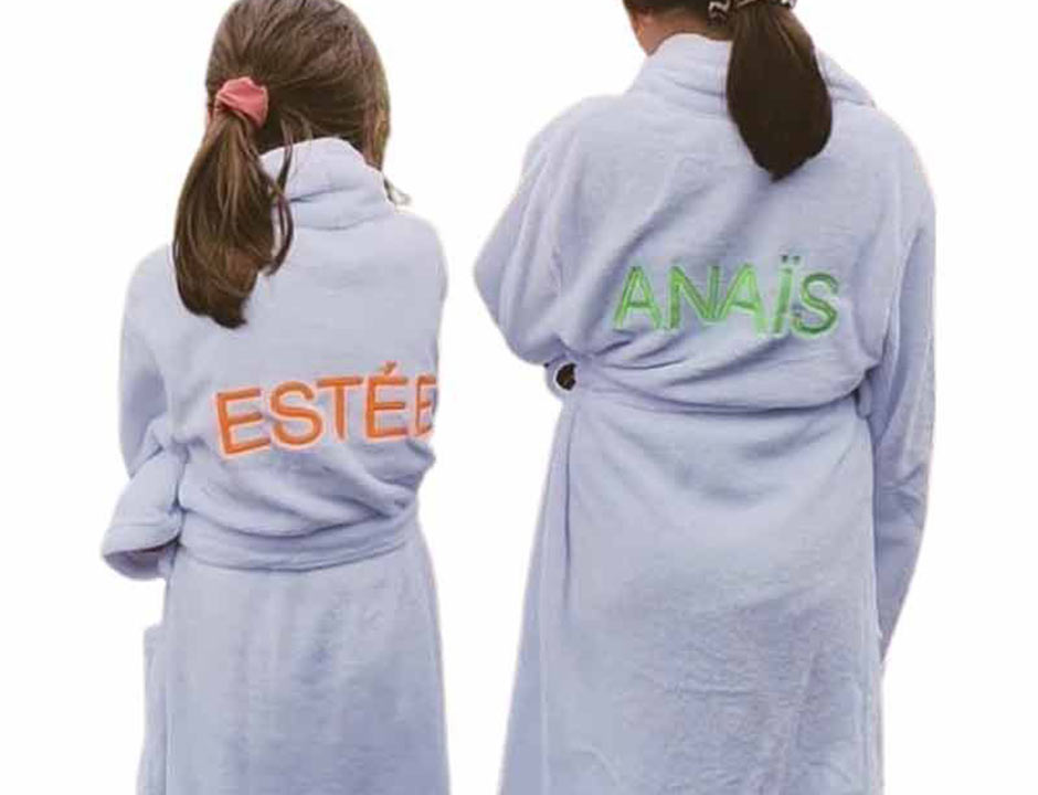 Ochtendjas van fleece